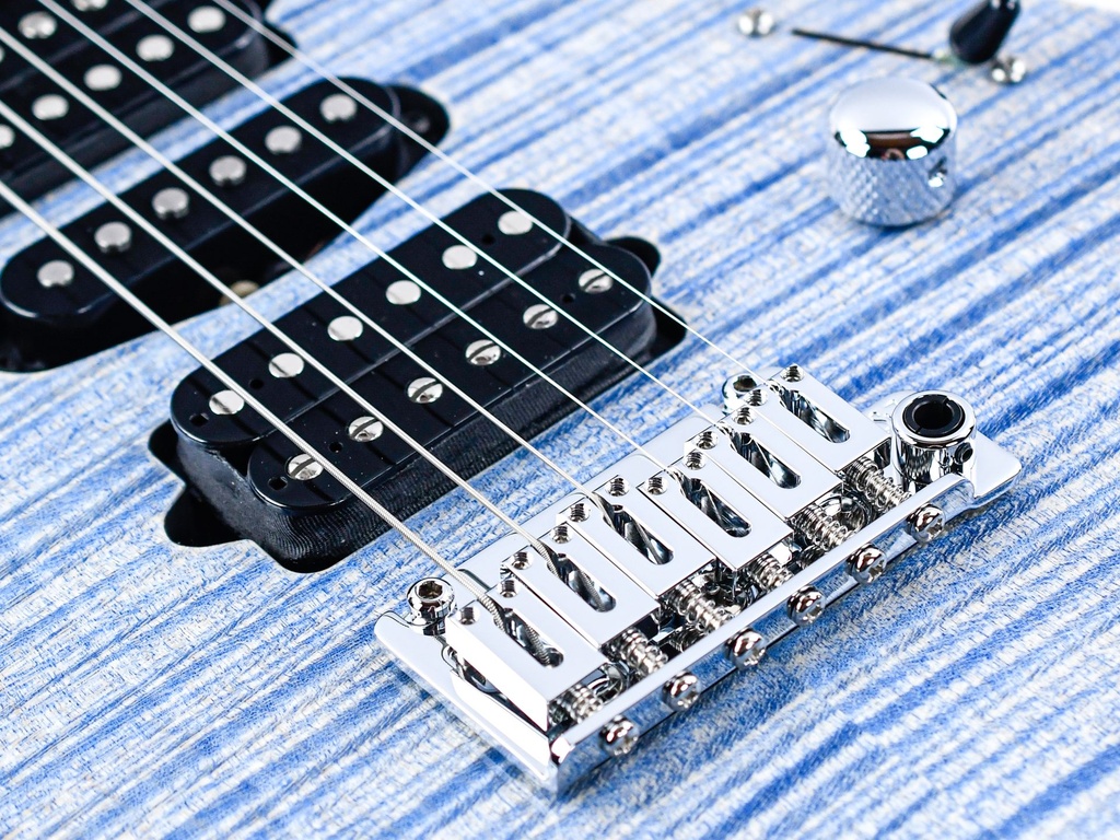 ギター Suhr Modern Pro Trans Blue Denim Suhr Modern Pro Guitar, Trans Blue Denim Slate, Pau Ferro
